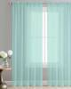 Light beige color tissue fabric sheer curtains available in 5,7 and 9 feets